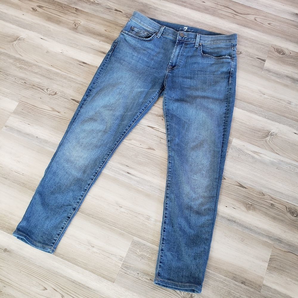 men's 7 for all mankind jeans size 36 "slimmy"